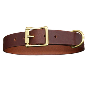 Colliers de chien en cuir de luxe à motif solide avec décoration de rivet personnalisée pour la formation-Colliers pour animaux de compagnie en gros - Product Image 6