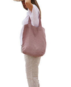 Bolso de compras personalizado de algodón para mujer, tamaño mediano, respetuoso con el medio ambiente, con cierre de cremallera, logotipo personalizado, embalaje de regalo - Product Image 1