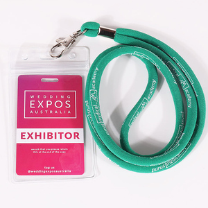 Guangzhou Usine Offre Spéciale Polyester Jacquard <span class=keywords><strong>Cordon</strong></span> Rond Tissé Courroie De <span class=keywords><strong>Cou</strong></span> Personnalisé Collier <span class=keywords><strong>Cordon</strong></span> Corde Lanière - Product Image 6