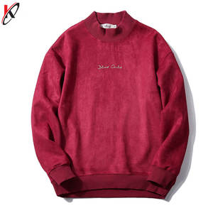 Sudadera de manga larga para hombre, jersey liso, venta al por mayor, novedad - Product Image 1