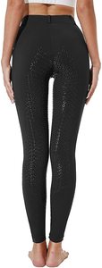 Culotte d'équitation pour femmes, vêtement long, Legging d'équitation de qualité, confortable - Product Image 2