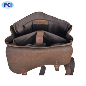 Mochila multifuncional de piel sintética para hombre, bolso de viaje resistente al agua, para ordenador portátil - Product Image 4