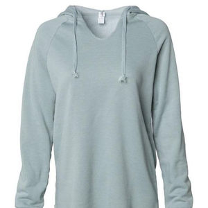 เสื้อฮู้ดผ้าฟลีซสำหรับผู้หญิง พรีเมียม สำหรับฤดูหนาว ผลิตจากผ้าฝ้ายออร์แกนิค 100% คอวี ปรับแต่งได้ ทรงลำลอง ใส่สบาย คุณภาพสูง เนื้อผ้านุ่ม - Product Image 5