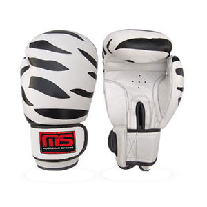 Gants de boxe en cuir PU blanc de haute qualité pour hommes Meilleur nouveau prix de gros pour les arts martiaux et la boxe - Product Image 3