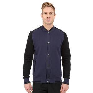 New Arrival Men's Letterman Leather <b>Jacket</b> Red <b>Black</b> Winter Plus Size <b>Hooded</b> <b>Fur</b> Decor Customizable Label Button Breathable - Product Image 5