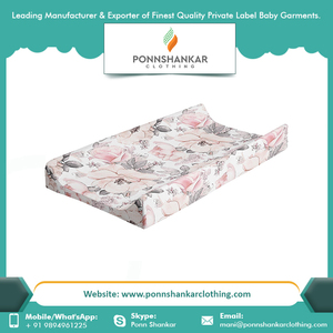Changing Pad Cover Unisex Latest Design <b>Muslin</b> <b>Baby</b> Changing Pad Cover - Product Image 2