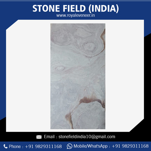 Feuille de placage moderne de pierre d'ardoise blanche exportation de haute qualité finition extérieure lisse extérieur naturel disponible prix de gros - Product Image 6