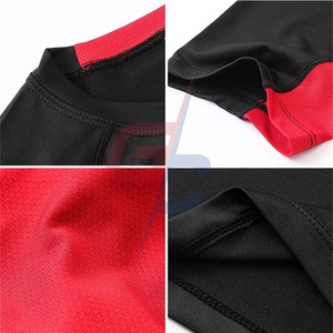 Chemise de Compression à manches courtes pour homme, chemise de course à pied, vêtement façonnant pour hommes - Product Image 5
