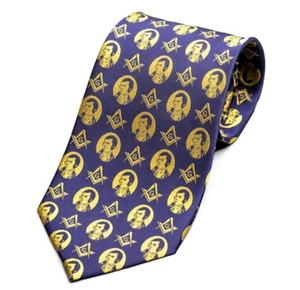 Corbata de seda personalizada para hombre, corbata de regalia masónica, alta calidad, gran oferta - Product Image 6