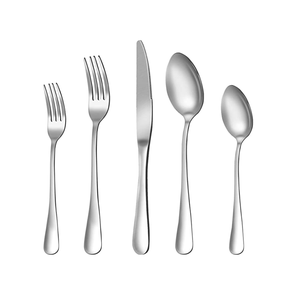 ชุดช้อนส้อมสแตนเลสสำหรับอาหารค่ำ - Product Image 1