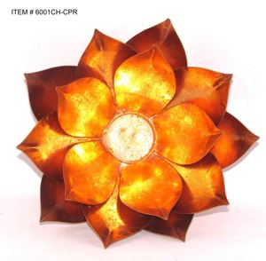 Forme de fleur en métal bougeoir votive fournisseurs de moderne en métal De Fer bougeoirs meilleur vente bougeoir Votives - Product Image 4