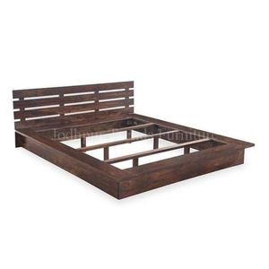 Mueble para el hogar con diseño de cama doble tamaño King de madera maciza, superventas indio - Product Image 3