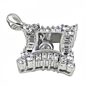 El más vendido, atractivo colgante de plata 925, estilo bonito, piedra preciosa de Zirconia cúbica hecha a mano para fiesta, regalo de joyería excepcional - Product Image 1