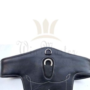 Selle de cheval anglaise en polaire, classique, à Double élastique - Product Image 6