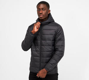 Blouson Bomber matelassé matelassé matelassé matelassé en satin unisexe avec motif de basket-ball brodé vente en gros de toile imperméable pour hommes - Product Image 3