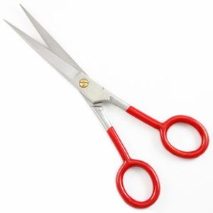 Ciseaux de coiffure professionnels en acier inoxydable couleur titane, tranchants, droits, pour la beauté, vente chaude, rasoir à cheveux à bordures affûtées - Product Image 1