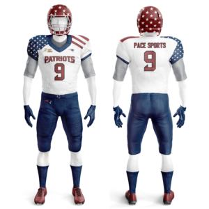 เสื้อเจอร์ซีย์นักฟุตบอลอเมริกัน,เสื้ออเมริกันฟุตบอลแบบเย็บ - Product Image 1