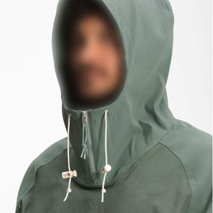 GAF Factory Supply Chaqueta cortavientos de invierno para hombre Custom XL Poliéster Nylon Impermeable Color Block Cremallera Directamente disponible - Product Image 3
