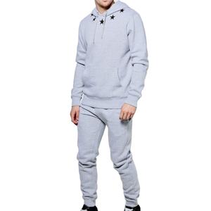 Wholesale Solid Color Custom Logo Men Sweatsuit Sets Jogging Suits - Product Image 1