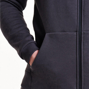 Ensemble de jogging unisexe d'hiver style hip-hop, personnalisable avec logo imprimé, à capuche, pour la gym et le fitness, 100 % coton, grandes tailles, lot de 5 - Product Image 4