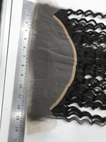 Perruques en dentelle de cheveux humains vierges, ondulation naturelle, ondulation soyeuse, vente en gros d'usine indienne, extensions de cheveux pour femmes noires