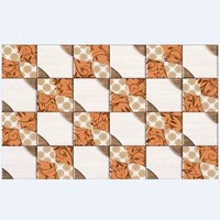 Carreaux muraux rectifiés en céramique brillants, absorbants 14-17% d'eau, 200x300mm, modernes, antidérapants, résistants aux acides pour les intérieurs de sites sportifs