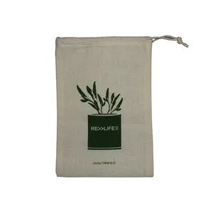 Nuevo lanzamiento, alta calidad, moda, algodón orgánico certificado Fairtrade, patrón geométrico biodegradable, bolsa de malla ecológica - Product Image 1