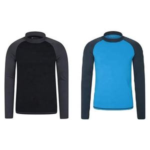 Rash Guard personnalisé Gym Fitness protection BJJ chemise extensible Polyester à manches longues Protection Gym Fitness Rash Guard - Product Image 2