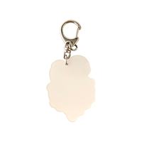 Porte-monnaie en acrylique personnalisé de 3 mm d'épaisseur, style mignon, durable, réutilisable, découpe et impression pour mariage, forme irrégulière, couple