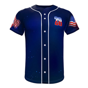 Top Quality Baseball Uniforms Jersey Custom Printing Logo Baseball Uniform Sportswear Custom Baseball Jersey Wholesale Price - Product Image 4