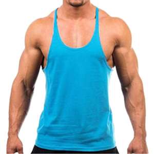 Wholesale Custom Fitness <b>Black</b> Men Gym Lightweight Stretch <b>Tank</b> <b>Top</b> Women Breathable <b>Knit</b> Fabric Daily Use FROM BANGLADESH - Product Image 1
