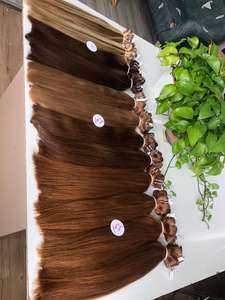 ผมต่อแบบชาวเรมีธรรมชาติสองชั้นแบบนุ่มคลื่นเวียดนามมัดผมสีสันสดใส - Product Image 5