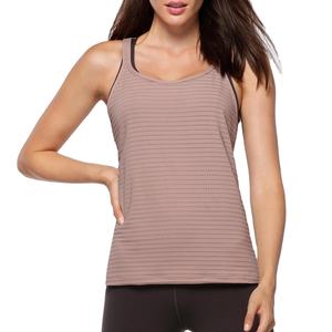 Wholesale Gym Wear Slim <b>Loose</b> Crop <b>Top</b> <b>Tank</b> <b>Tops</b> Fitness Women Clothes Soft Clothing Casual Custom Print Western Cotton OEM Logo - Product Image 2