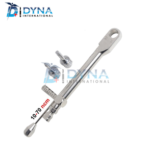 Dental Implant Torque Wrench Ratchet Dental Instrument 10-70 NCM With <b>Drivers</b> - Product Image 3