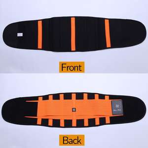 2021 Design New Men <b>Waist</b> Trainer Corsets Sweat Belt Sauna Workout <b>Trimmer</b> for Weight Loss Slimming Body Shaper - Product Image 6