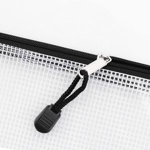 Transparent Plastic Zipper bags Cover Carrier Bag For Packing pillow bags saree etc