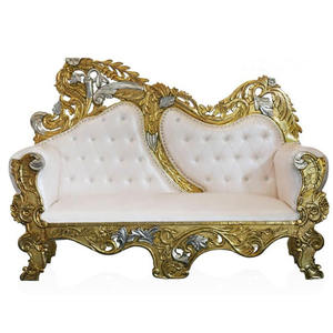 Meilleur Prix Mariée et Le Marié Mariage Causeuse Élégant Concepteur De Mariage Trône Canapé/Canapé de Style Français Moderne D'événement De Mariage Canapé - Product Image 1