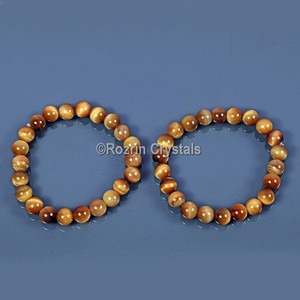 Best Saler of Tiger Eye Gemstone <b>Bracelet</b> : Tiger Eye Gemstone <b>Bracelet</b> For Sale - Product Image 1