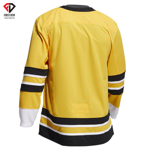 Maillot de Hockey sur glace, maillot de football sur glace, couleur unie, pour homme, broderie, Design 100% Polyester, personnalisé, nouvelle collection - Product Image 2