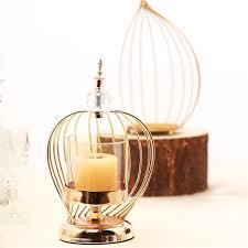 Premium quality Glass <b>Tealight</b> Candle <b>Holder</b> with Metal Stand for Side Dining Table Living Room Diwali Home Decoration - Product Image 2