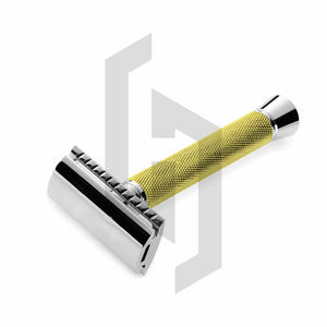 Maquinilla de afeitar de mariposa de doble filo con mango de latón de una sola hoja, seguridad Manual para el cabello y las axilas, cuchilla de acero inoxidable - Product Image 5