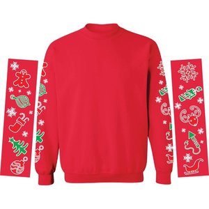 2024 Unisex Feliz Navidad gráfico impreso sublimado sudaderas y sudaderas con capucha para hombres y mujeres 100% algodón temporada de invierno - Product Image 6