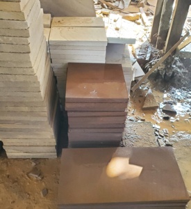 Carreaux de grès, 20 pièces, jaune, brut - Product Image 4