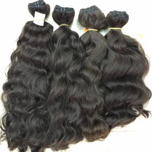 2022 nueva moda 28 pulgadas Super doble trama cabello humano virgen vietnamita Remy cabello trenzado estilo Natural trenzas de doble dibujado - Product Image 3