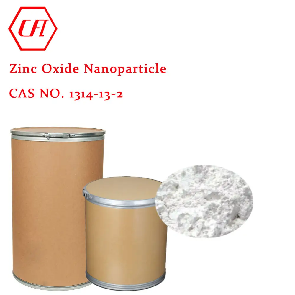 CAS 1314-13-2 Nano nanopartikel 99.9% 20nm ~ 1um pulver zinkoxid