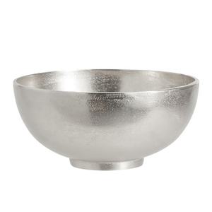 Cuenco de Metal de lujo para flores, Base de diseño único chapado en oro para decoración de balcón, florero y cuenco para flores en venta - Product Image 4