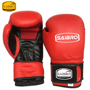 Gants de boxe professionnels en cuir de vachette véritable de 12oz avec logo personnalisé Tailles 8oz Gants d'arts martiaux imprimés Kick 6oz pour enfants 10oz - Product Image 5