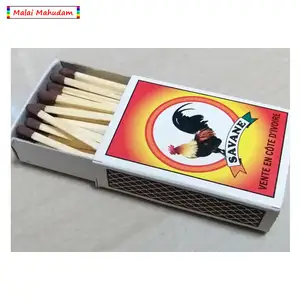 factory wholesale price with luxury box long wooden stick matches with  custom match box for candle cigar household - AliExpress