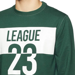 Sudadera personalizada para hombre, de algodón, transpirable, con cuello redondo, de secado rápido, jersey de gran tamaño, 100% - Product Image 3