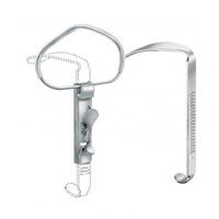 DINGMAN Instruments dentaires chirurgicaux de qualité supérieure en acier inoxydable à trois lames, outil manuel, écarteur buccal, équipement de bondage, approuvé CE ISO